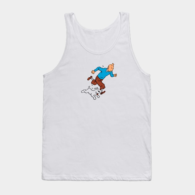 Adventure Comic Series Tank Top by Tobing's